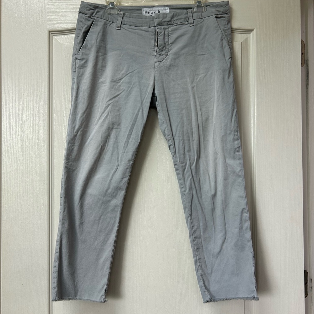 Frank & Eileen Wicklow Gray Straight Leg Pants